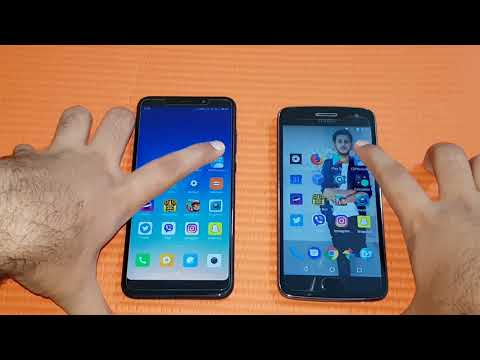 Xiaomi redmi 5 plus ( note 5 ) vs Moto g5 plus - Speed Test Comparison!
