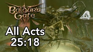 Beating Baldurs Gate 3 by Goomba Stomping on Ketheric (All Acts World Record in 25 minutes)