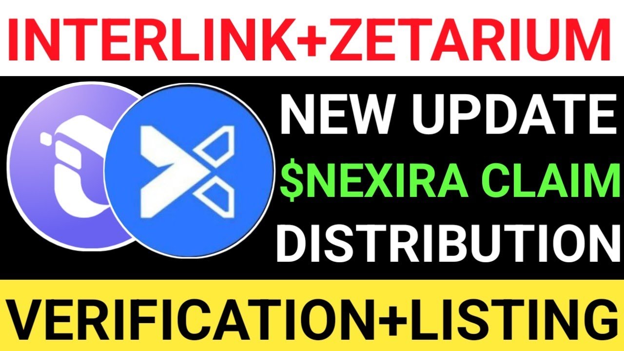 📢INTERLINK+ZETARIUM AIRDROP NEW UPDATES📌$NEXIRA TOKEN NEW TASK+CLAIM+LISTING 