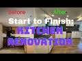 Basement Kitchen Remodel Start to Finish | Post-Fire Renovation Transformation