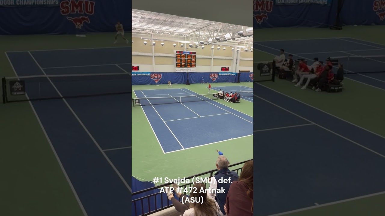 ITA #1 Trevor Svajda (SMU) def ATP 