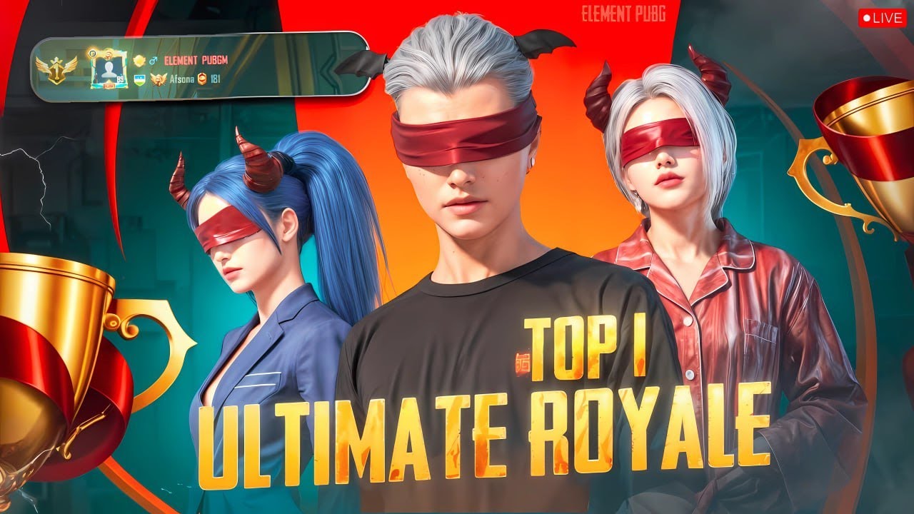 ELEMENT PUBGM TOP 1 LARNI  BOSAMIZ