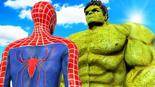 SPIDERMAN VS BIG HULK - THE INCREDIBLE HULK VS SPIDER-MAN (2002)