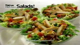 2000s - McDonald's - New Premium Salads Commercial
