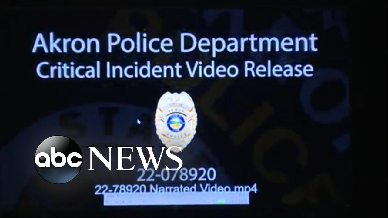 Officials release body camera footage in fatal shooting of Jayland Walker