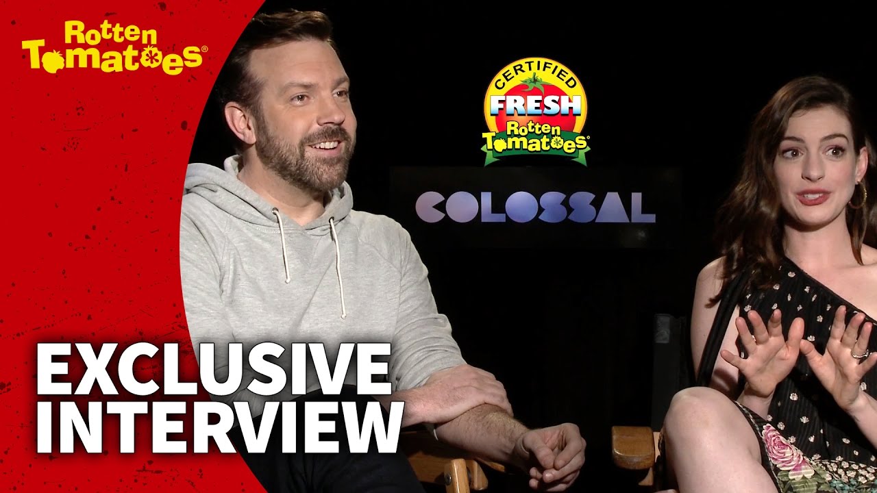 Anne Hathaway & Jason Sudeikis are Certified Fresh - Exclusive 'Colossal' Interview (2017)