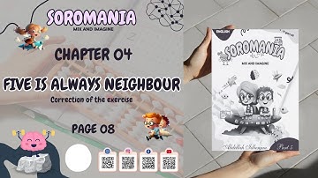 SOROBAN - Learn japanese abacus with SOROMANIA - Part 5 - Chapter 4: Five is always neighbour - exer