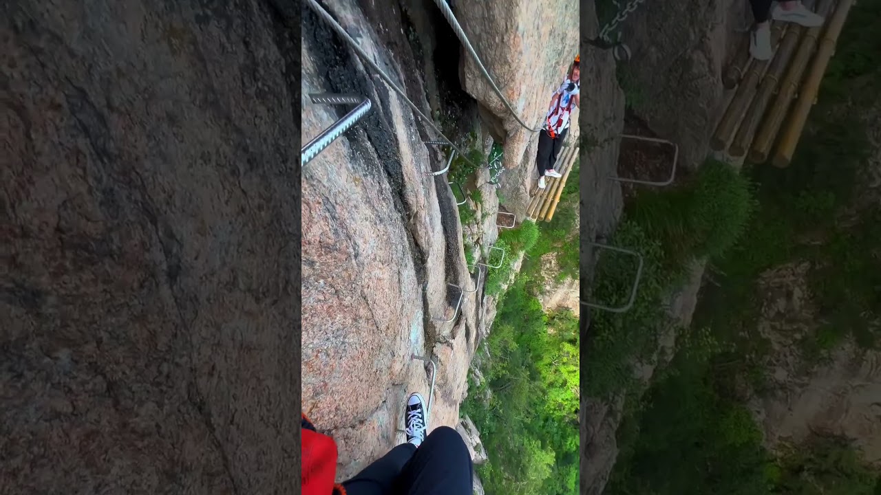THE WORLD'S MOST DANGEROUS HIKE! ( not Mount Huashan)