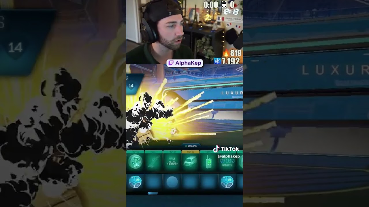 Реакция AlphaKep на пропуск New Rocket😱 