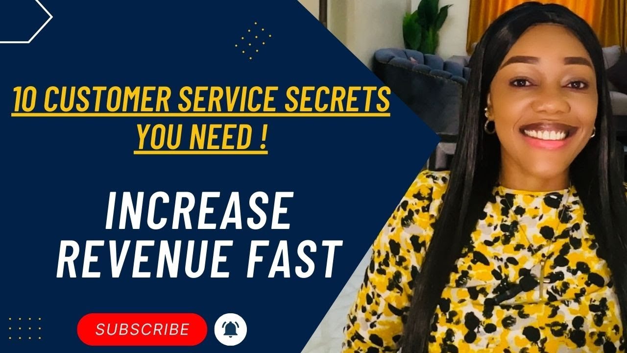 Increase Revenue Fast 10 Customer Service Secrets: 10 Customer Service ...