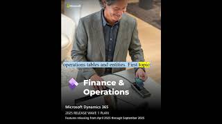 Dynamics 365 Finance & Operations 2025 Wave 1 Release Notes