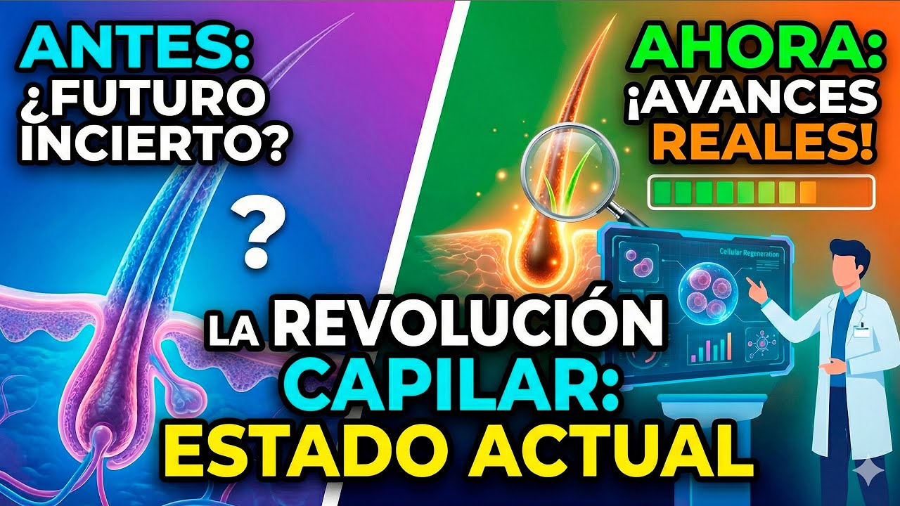 Esta es la situación actual sobre regeneración de pelo (debate con catedrática de fisiología)