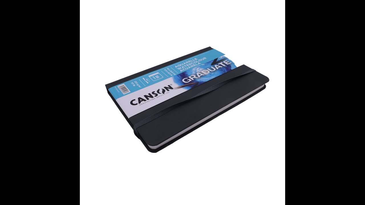 Canson Graduate Watercolour Pad Review – A5'ish Cold Pressed 250gsm Demo