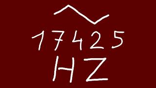 17425 hz triangle