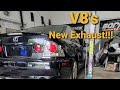 3uz V8 IS300: Custom Exhaust + O2 Sensor Install for UZ Swap