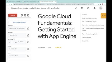 Google Cloud Fundamentals: Getting Started with App Engine || #qwiklabs || #coursera
