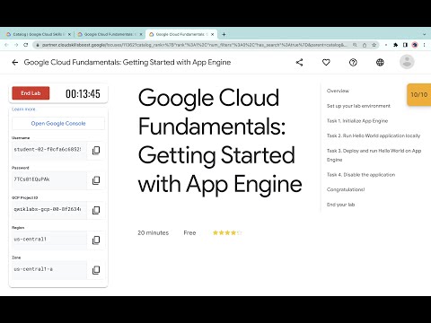 Google Cloud Fundamentals:
