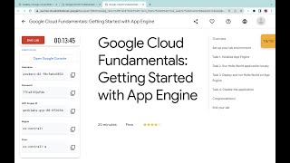 Google Cloud Fundamentals: Getting Started with App Engine || #qwiklabs || #coursera