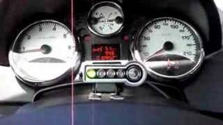 Peugeot 207 - White Sphinx - Shift Indicator
