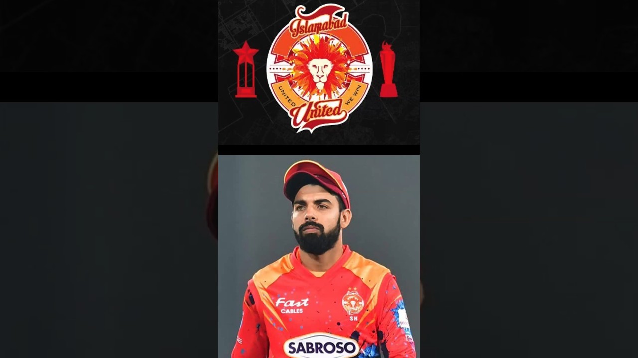 Islamabad United Retained Players for PSL 9 