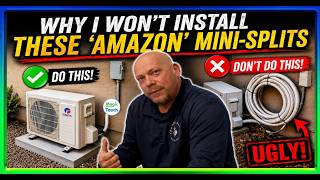 Don’t Buy an  'Amazon' Mini Split! - OR Lowes, Home Depot, or Costco AC Units