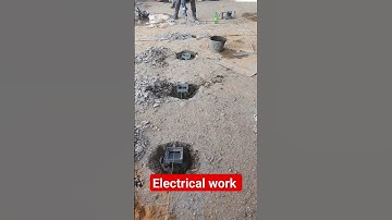 electrical work floor box installing #viral #video #youtubeshorts @ElectricalWorkCenter