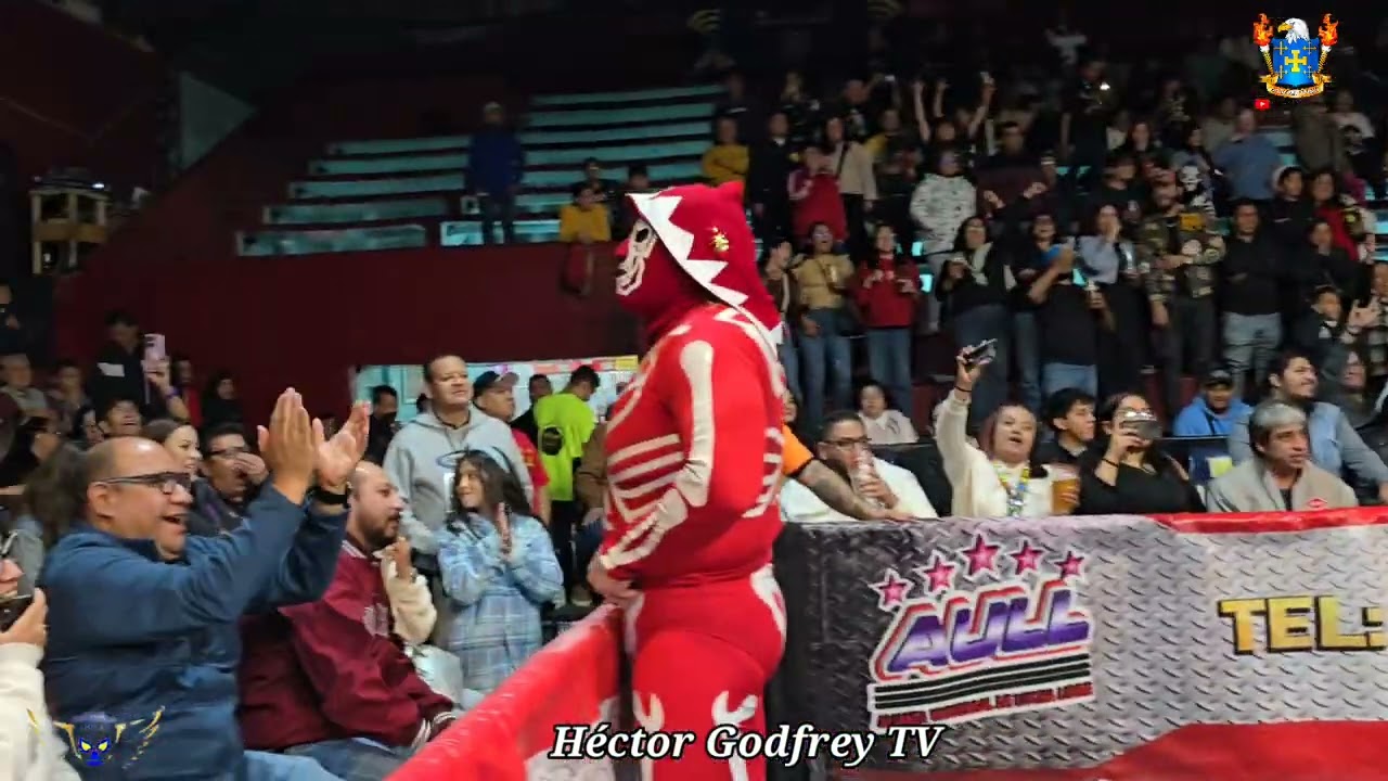 LUCHA T1RO  DE CABALLEROS: TRAUMA I/ TRAUMA II VS L.A. PARK JR. /H.L.A. PARK VS CANIS LUPUS/TONALLI