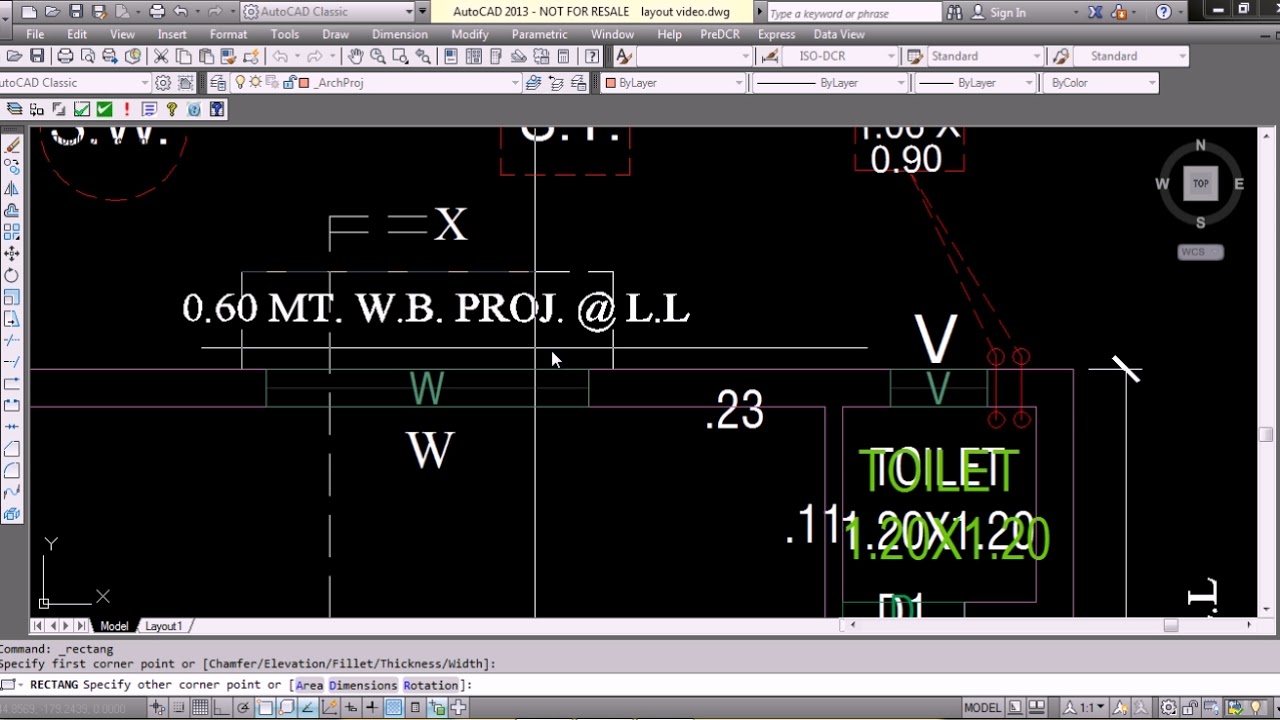 PreDCR Layout Drawing conversion Video 2 - YouTube