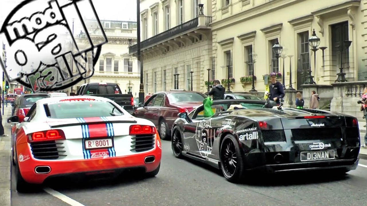 Modball Rally 2013 - Stage 1: Driving through London