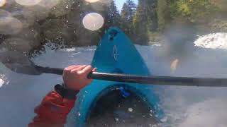 Little White and White Salmon Whitewater Kayaking  April 2024