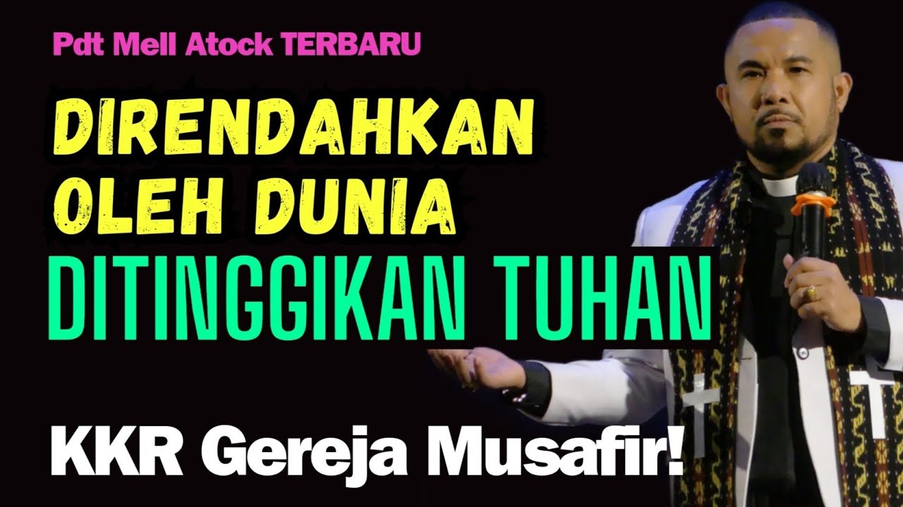 kkr terbaru Pdt Mell Atock di  Gereja Masehi Musafir Indonesia!