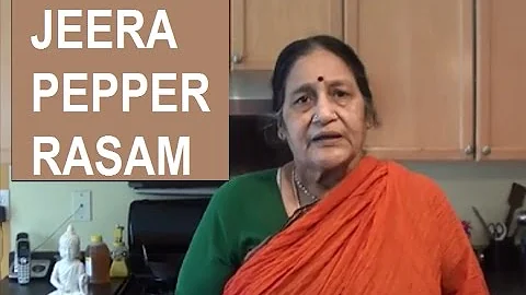 Jeera Milagu Rasam in Tamil by Gita Iyer