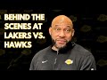 Lakers vs. Hawks vlog: Behind the scenes on an NBA road trip