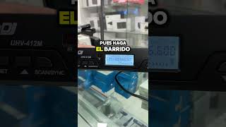 escaneo de frecuencias y sincronización UHV412m #curiososaudiopro #prodj #microfonosinalambricos