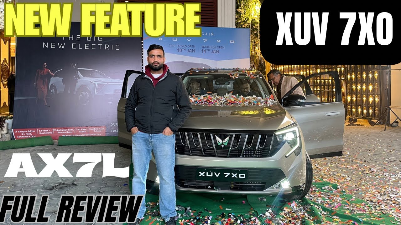 New 2026 Mahindra XUV 7xo AX7L Top model Detail Review | New Features ...