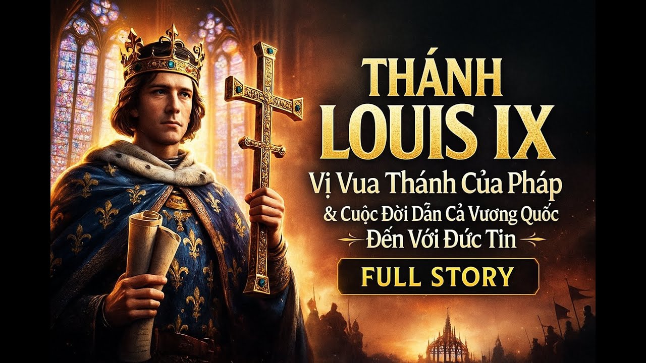 Thánh Louis IX – Vị Vua Thánh Của Pháp & Cuộc Đời Dẫn Cả Vương Quốc Đến Với Đức Tin (FULL STORY)