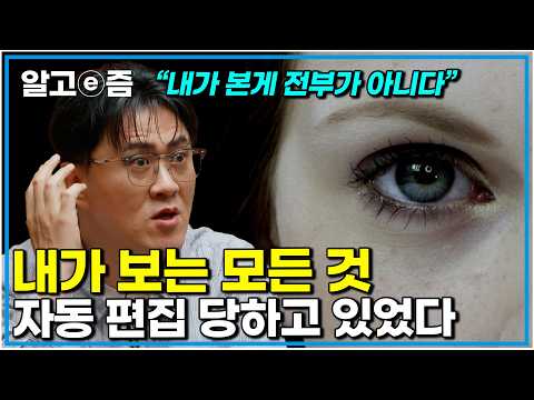 "다 기억되면 인간은 견딜 수 없다" 나도 모르는 새 초단위로 편집 되고 있었던 내가 보는 모든 것들 눈과 뇌는 도대체 어떻게 연결되어 있나｜취미는과학｜알고e즘