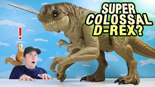 Super Colossal Distortus Rex Unboxing! Jurassic World Rebirth Toy Review