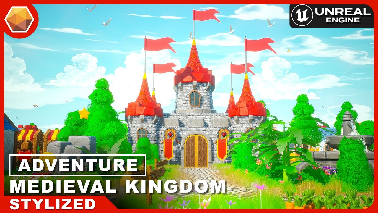 Adventure: Medieval Kingdom - Stylized Environment | Unreal Engine | Cinematic Trailer | 