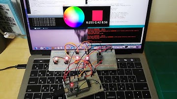 control ESP32(neopixels) from Processing