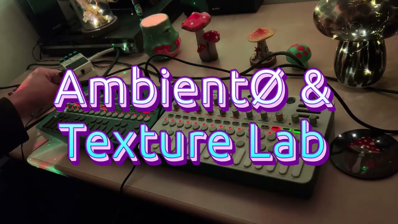 Sonicware Liven Ambient Ø and Texture Lab - YouTube