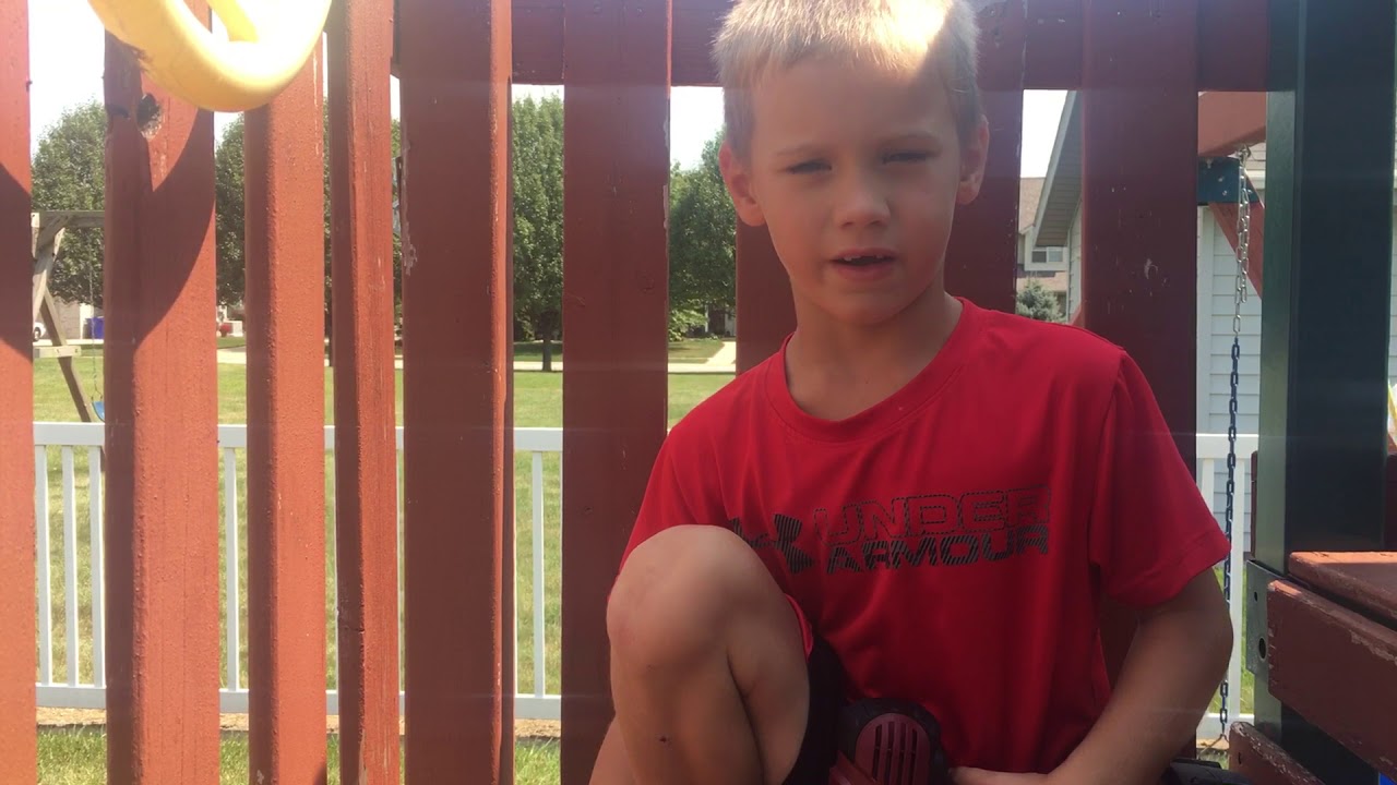 Coach Nolan fixing the playground