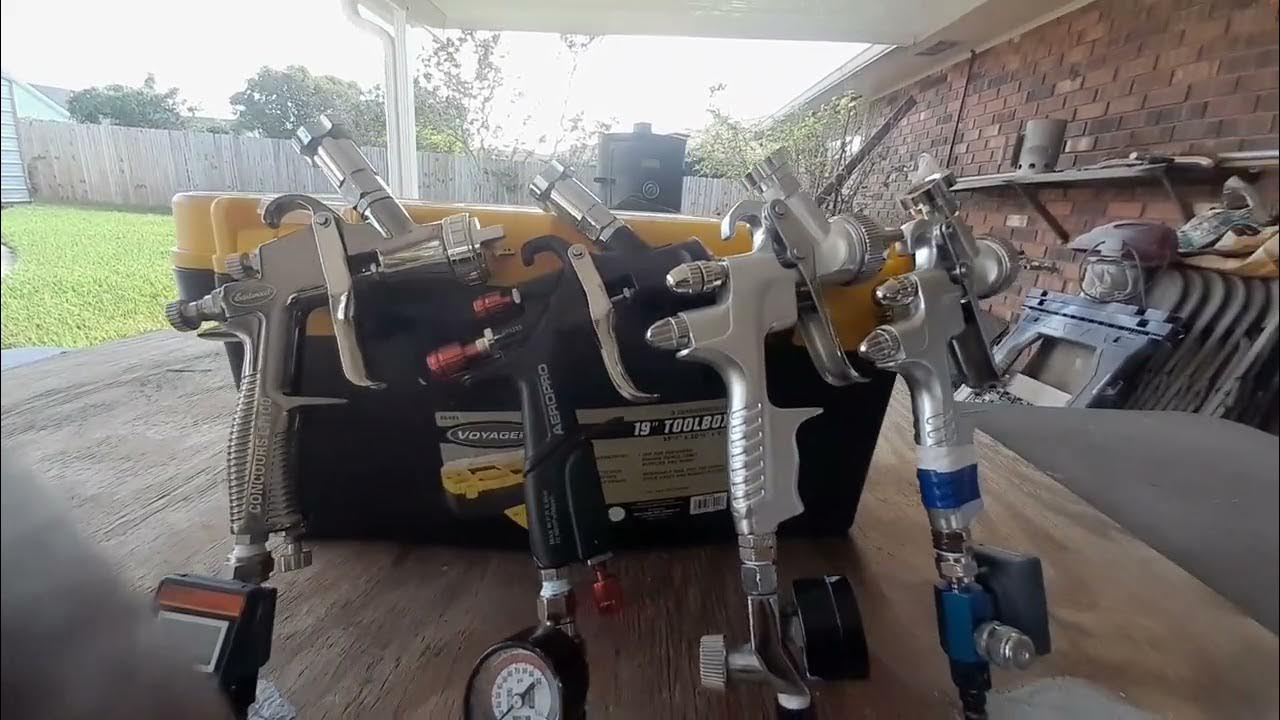 Aeropro A610 vs Eastwood Concours LT100 vs Vevor Hvlp #r500 #shorts #