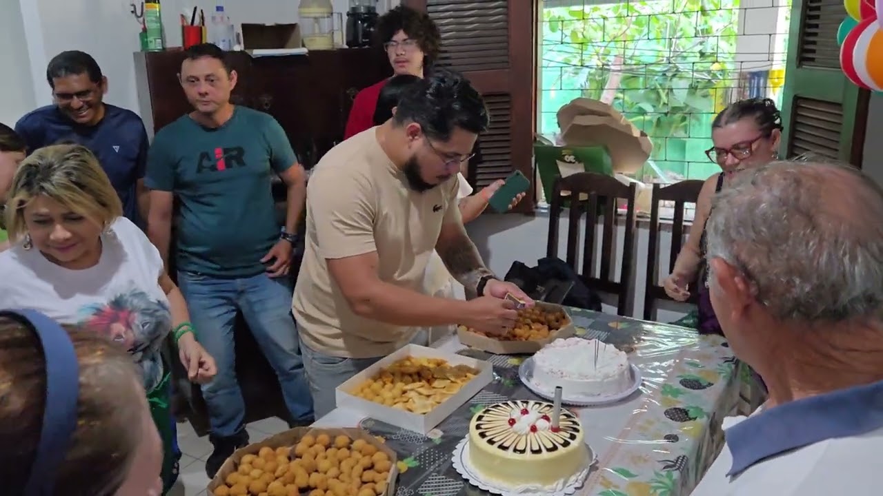 ANIVERSÁRIO SURPRESA SEBASTIÃO 74 ANOS - 2025 - PARTE 1