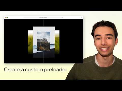 Build a modern preloader animation in minutes | Wix Studio