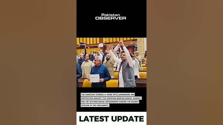 PTI Lawmaker Protest in Parliament During Budget Session | Clash with PML-N Govt | Pakistan Observer