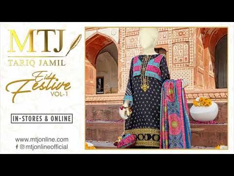 Eid Festive Vol-1Women's Collection by MTJ-Tariq Jamil