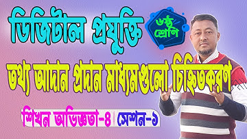 Digital Technology Class 6 | Identification of information exchange mediums Learning Experience-4.