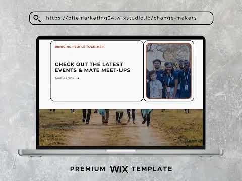 Premium Wix Template NGO / Charity, a Wix Template by bitemarketing (Thumbnail 8 of 8)