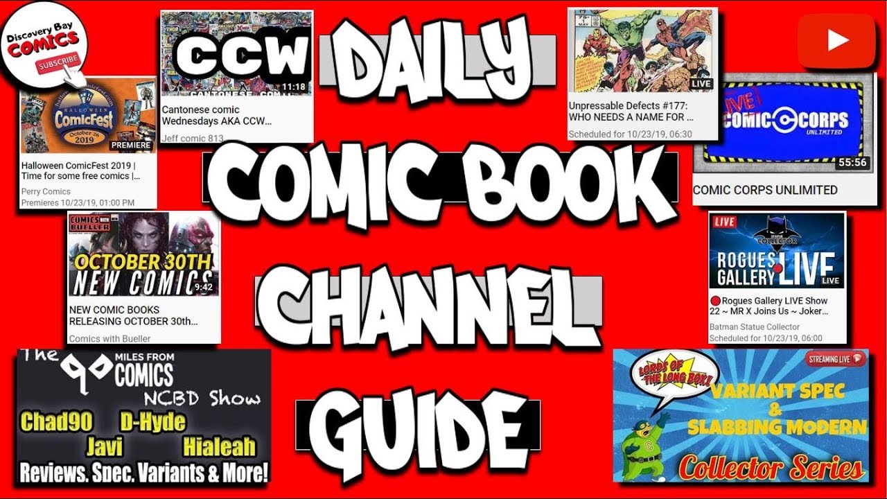 Comic Book News Channels Ep